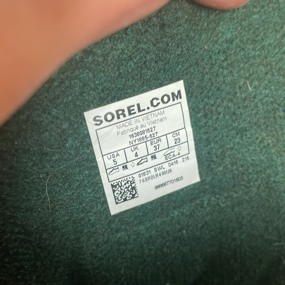 Sorel wool fleecy boot liners - Picture 4 of 8